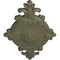 Ekena Millwork Quentin Ceiling Medallion, Hand-Painted Spartan Stone, 23 1/2"W x 12 1/4"H x 1 1/2"P CM23RO1SSF - alternate 2